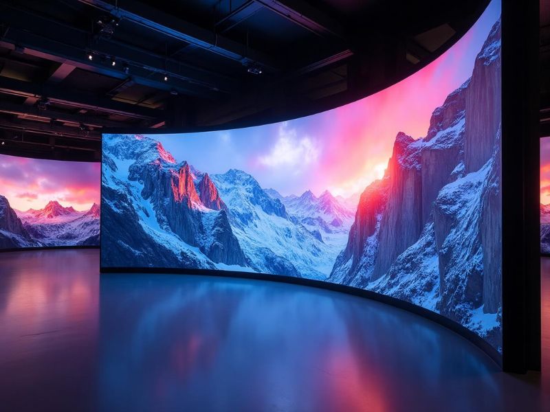 High-brightness outdoor LED display screeen built for advertising, branding, and public communication in open environments.