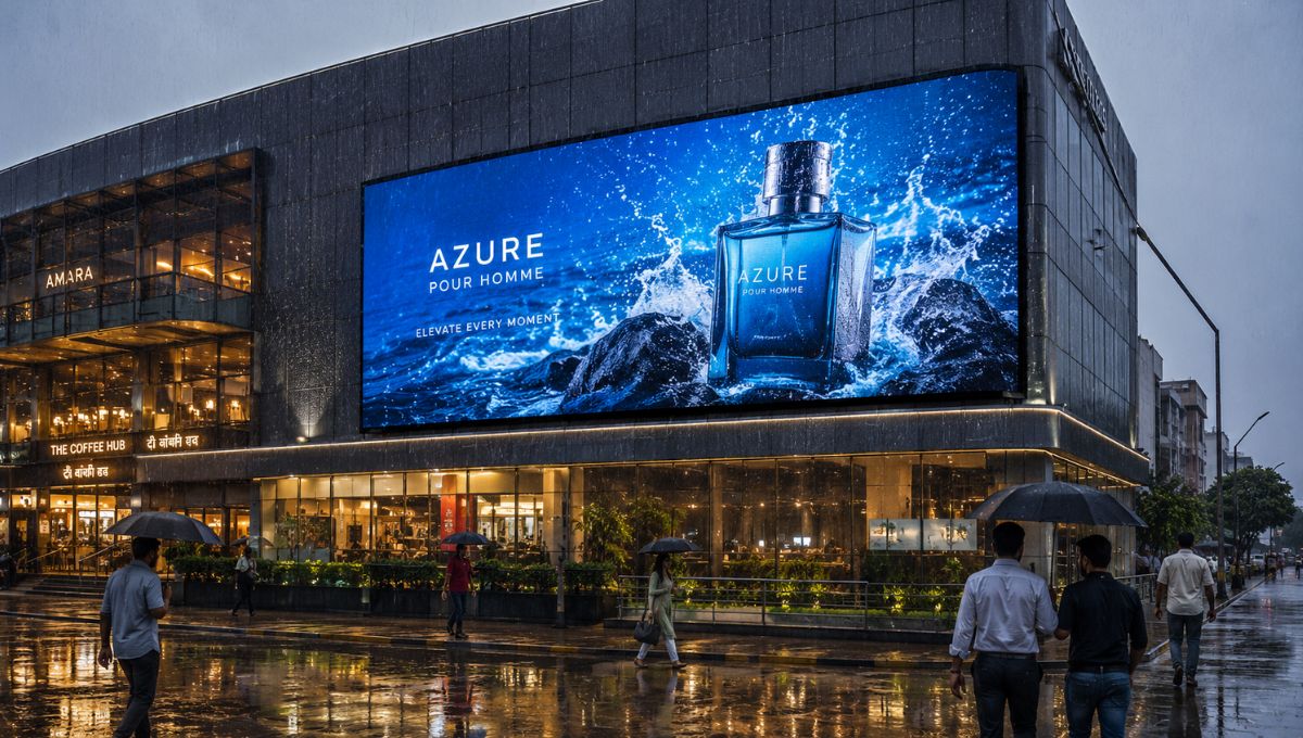 IP-rated outdoor LED display engineered to withstand rain, dust, and changing weather conditions.