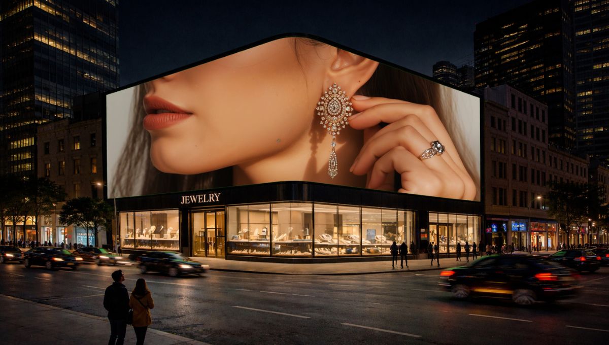 Outdoor LED display offering a wide viewing angle for maximum audience reach and engagement.