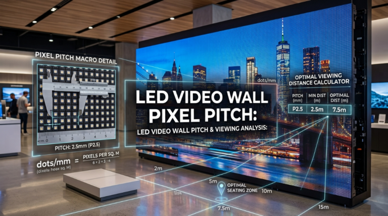 LED Video Wall Pixel Pitch: A Buyer’s Complete Guide