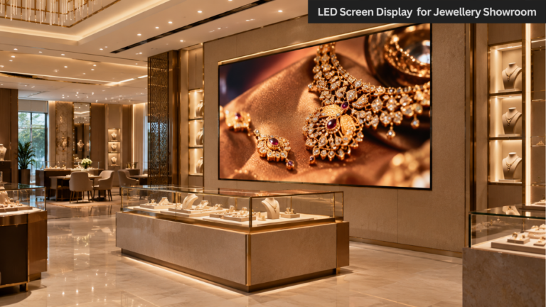 How to Choose the Right LED Video Wall for a Jewellery Showroom